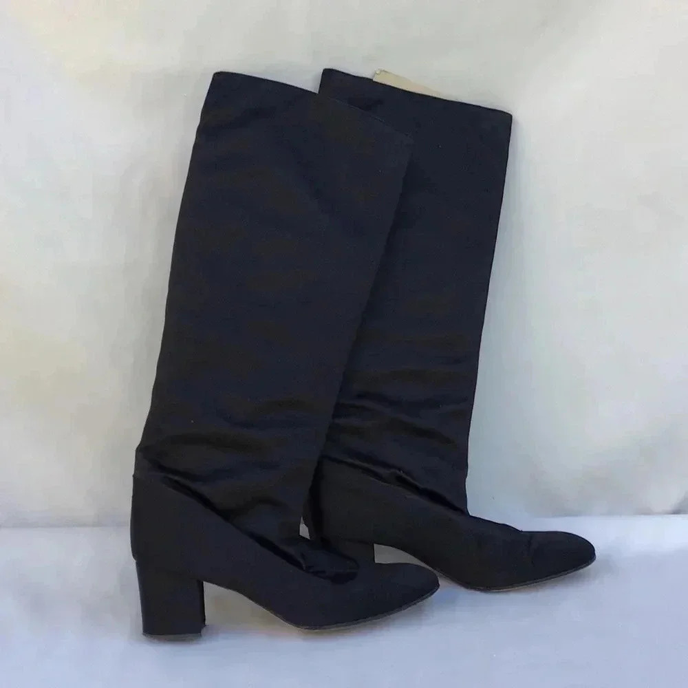 COPY - Halston Women’s Black Knee High Chunky Heel Boots Size 9M